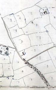 Sheep Lane in 1845 [MAT36]